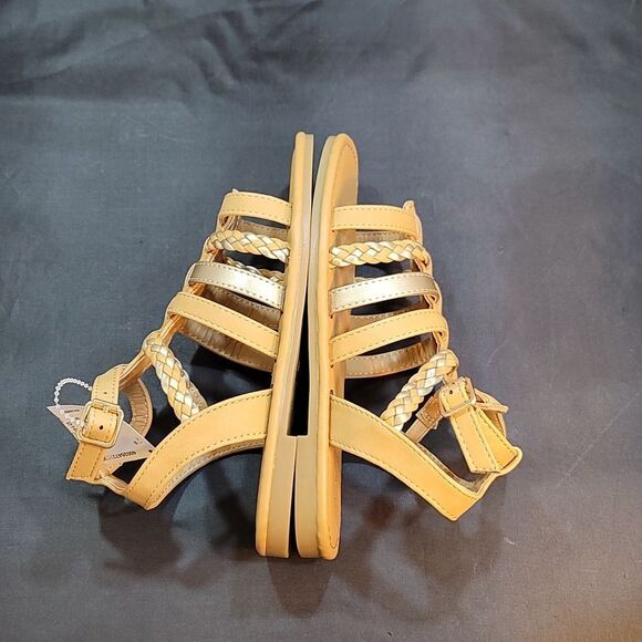 BRAND NEW SUGAR ANCIENT GREEK STYLE LEATHER Sandals ROMAN HANDMADE TODDLE SANDAL - Picture 7 of 14